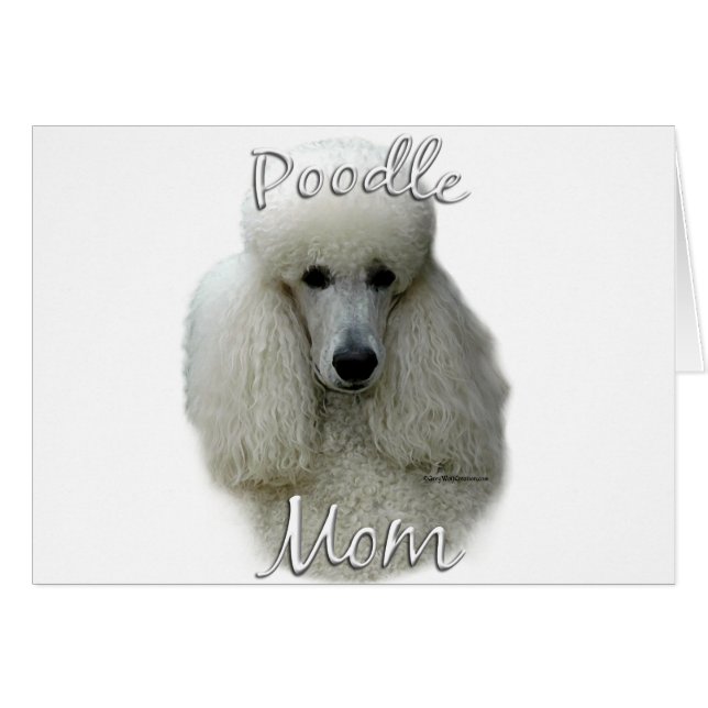 Poodle (wht) Mama 2 (Vorderseite (Horizontal))