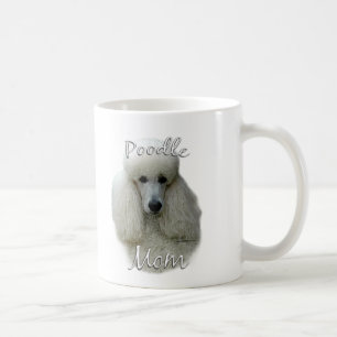 Poodle (wht) Mama 2 Kaffeetasse