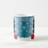 Poodle Winter Kaffeetasse (Mittel)
