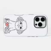 Poodle with Love Phonecase iPhone Hülle (Rückseite (Horizontal))