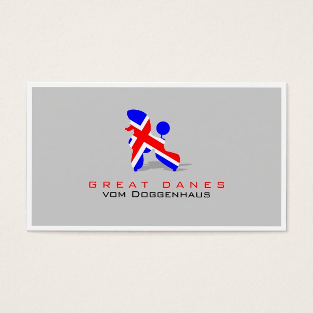 Poodle Zeichnend (Vorderseite)