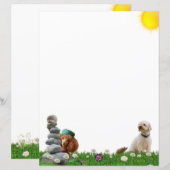 Poodles-A-Plenty und Hedgehogs Schreibwaren (Vorne/Hinten)