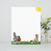 Poodles-A-Plenty und Hedgehogs Schreibwaren (Stehend Vorderseite)