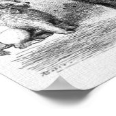 "Poodles and a Whippet" Poster (Ecke)