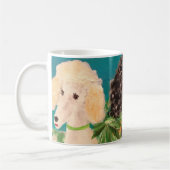 Poodles auf Tasse (Links)