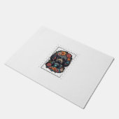 Poodles Perspektiv-Chiffon-Oberteil Fußmatte (Schrägansicht)