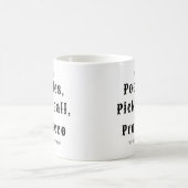 Poodles Pickleball Prosecco Kaffeetasse (Mittel)