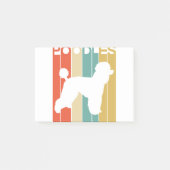 Poodles Post-it Klebezettel (Vorderseite)