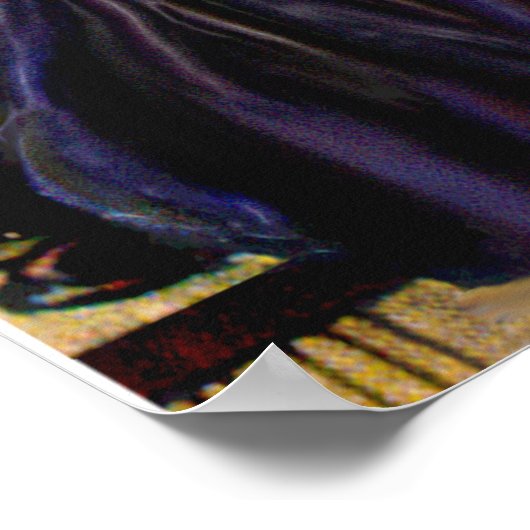 Poodles (vier) - Pfeifer Mutter Poster (Ecke)