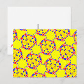 Poodple Brit Pattern Postkarte (Vorne/Hinten)