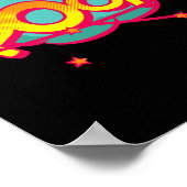 Poof! Spielender Pop Art Comic Überraschung Poster (Ecke)