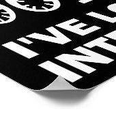 POOF! Verliertes Interesse Funny Poster blass (Ecke)