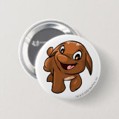 Poogle Brown Button (Vorne & Hinten)