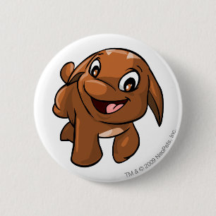 Poogle Brown Button