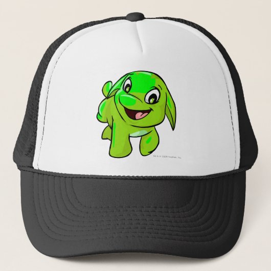 Poogle Glühen Truckerkappe (Vorderseite)