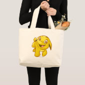 Poogle Gold Jumbo Stoffbeutel (Vorderseite (Produkt))