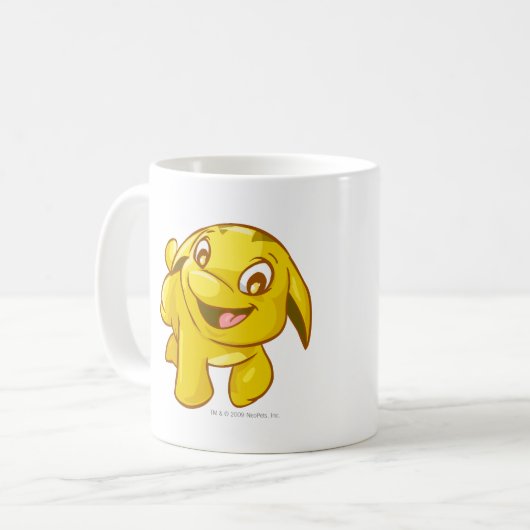 Poogle Gold Kaffeetasse (Vorderseite Links)