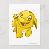 Poogle Gold Postkarte (Vorderseite)