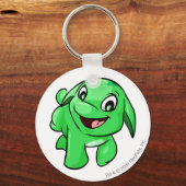 Poogle Green Schlüsselanhänger (Vorderseite)