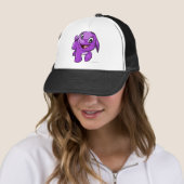 Poogle lila truckerkappe (Beispiel)