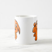 Poogle Orange Kaffeetasse (Mittel)
