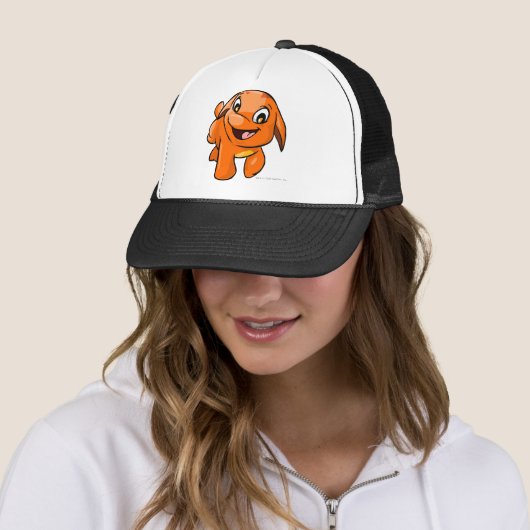 Poogle Orange Truckerkappe (Beispiel)