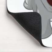 Poogle Silber Mousepad (Ecke)