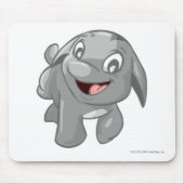 Poogle Silber Mousepad (Vorne)
