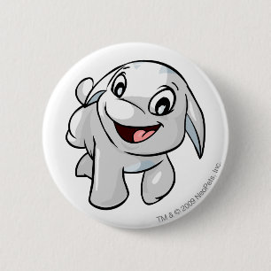 Poogle Weiß Button