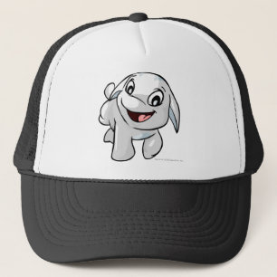 Poogle Weiß Truckerkappe