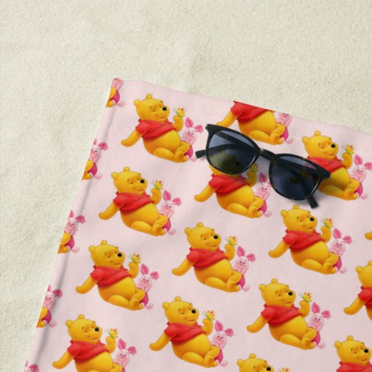 Pooh Beach Towel Strandtuch (Beispiel)