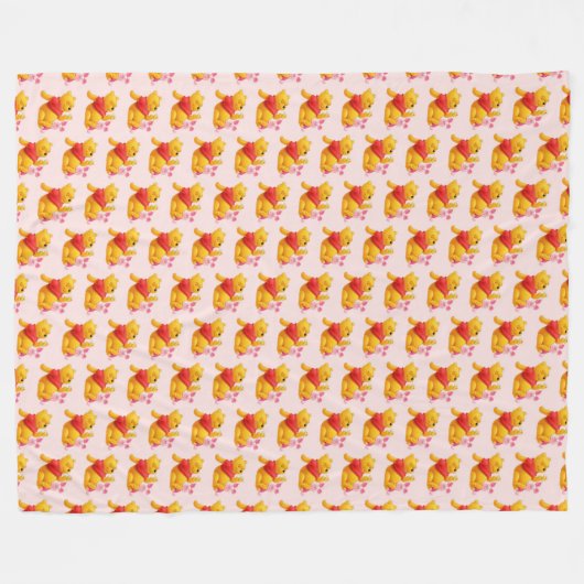 Pooh Fleece Blanket (Vorderseite (Horizontal))