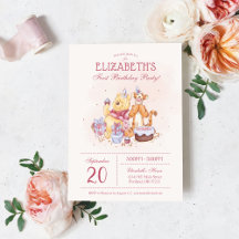 Pooh & Friends | Erster Geburtstag