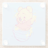 Pooh Glasuntersetzer (Rückseite)