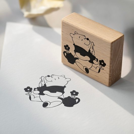 Pooh Gummistempel