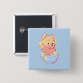 Pooh-Knopf Button (Vorne & Hinten)
