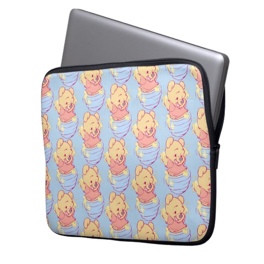 Pooh Laptop Sleeve (Vorderseite Links)