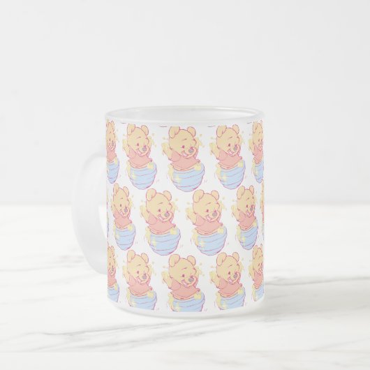 Pooh Mattglastasse (Vorderseite Links)