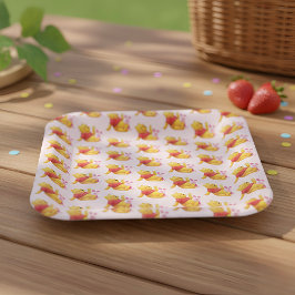 Pooh Paper Plates Pappteller