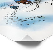 Pooh quote "Even when we're apart Fotodruck (Ecke)