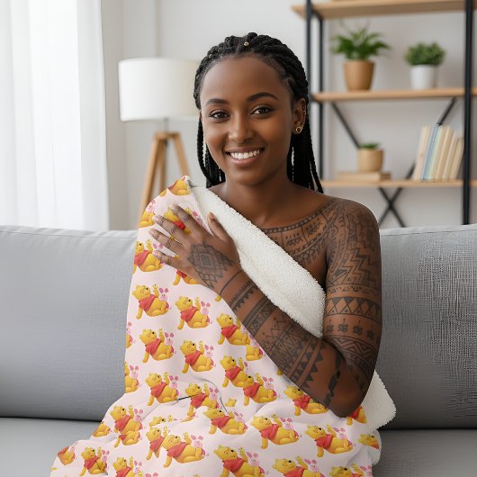 Pooh Sherpa Blanket Sherpadecke