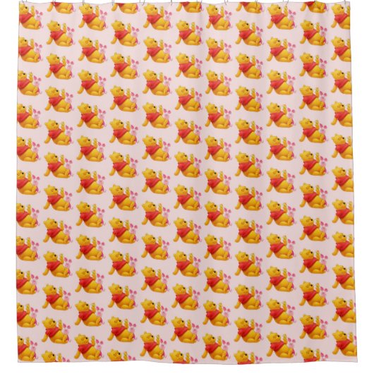 Pooh Shower Curtain Duschvorhang (Vorderseite)