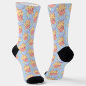 Pooh Socken (Gewinkelt)