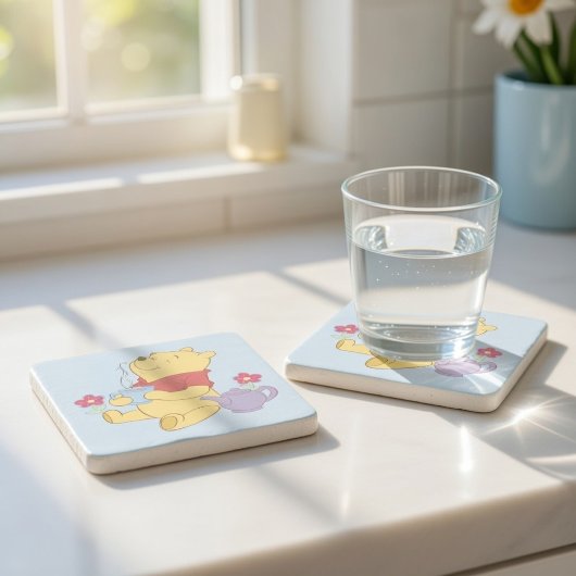 Pooh Steinuntersetzer