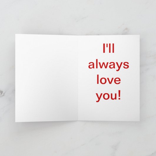 Pookie Bart-Auto Feiertagskarte (Innenseite)