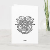 Pookie Bear Card Urlaubskarte Feiertagskarte (Rückseite)