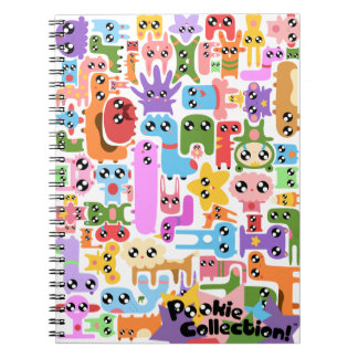 Pookie Puzzlespiel-gewundenes Notizbuch Notizblock