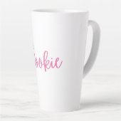 "Pookie" Süße Rosa Kaffeetasse Milchtasse (Rechte Ecke)