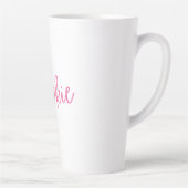 "Pookie" Süße Rosa Kaffeetasse Milchtasse (Rechts)
