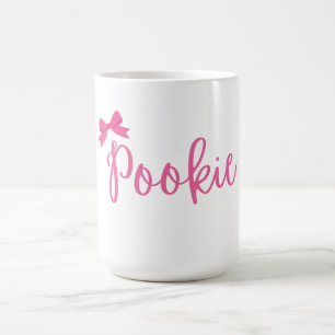 "Pookie" Süße rosa Tasse